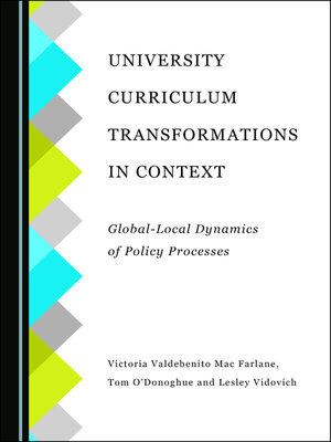 cover image of University Curriculum Transformations in Context